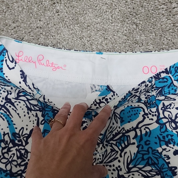 🌷 Lilly Pulitzer The Walsh Short Size 00 - Picture 2 of 5